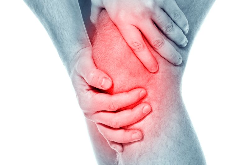 Pain radiating from a knee